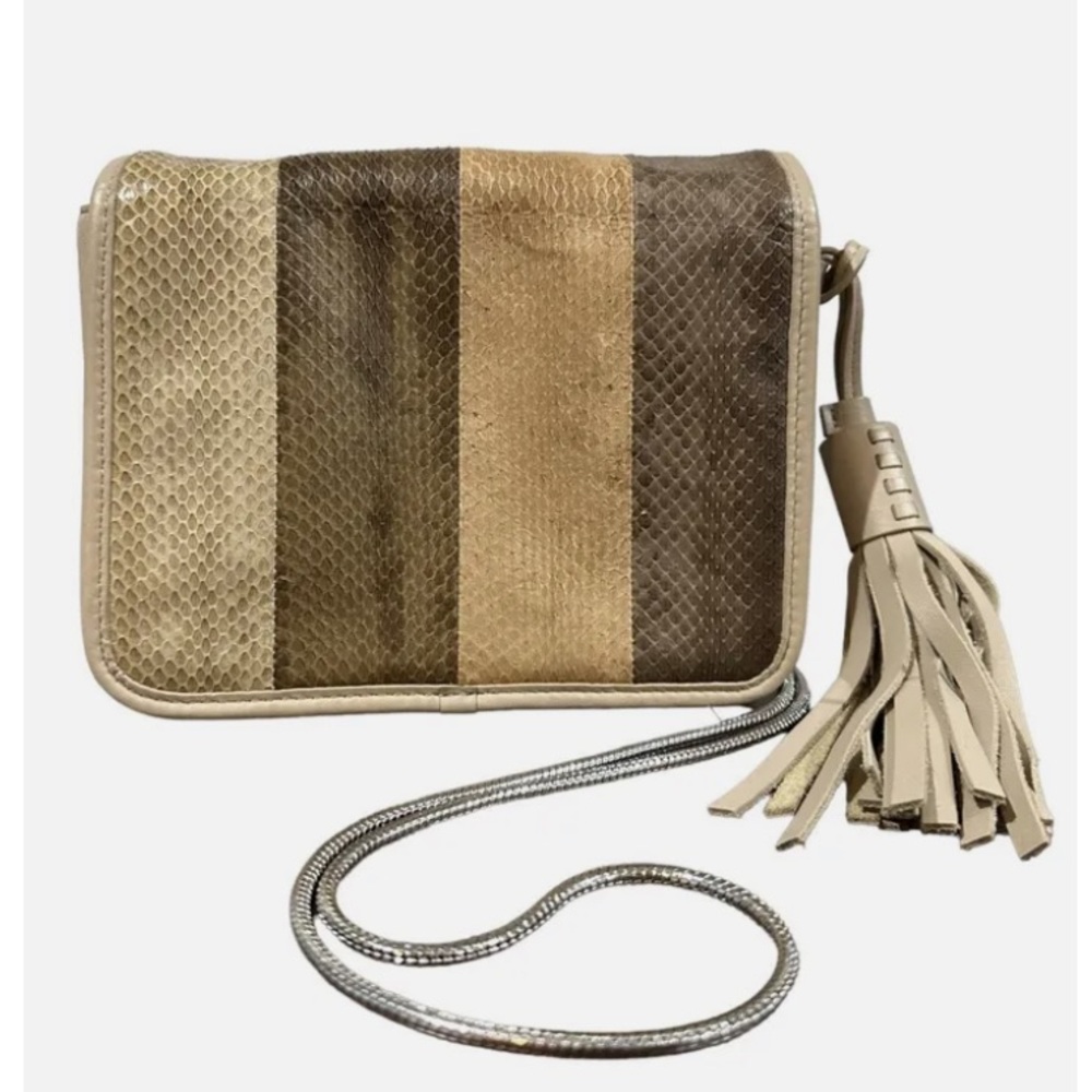 Nwot. Allsaints bansho leather snakeskin euc